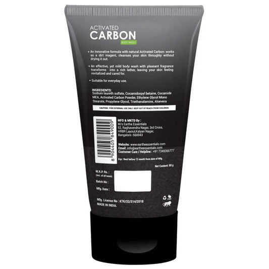 Earthe Essentials Activated Carbon Body Wash