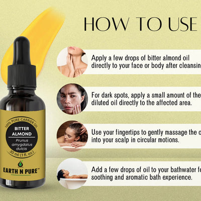 Earth N Pure Bitter Almond Oil