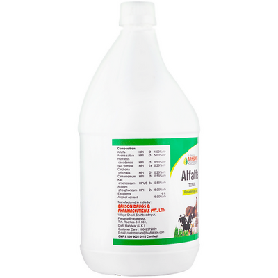 Bakson's Homeopathy Alfalfa Tonic For Veterinary Use