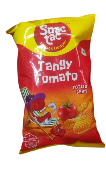 Snactac Tangy Tomato Potato Chips 78 g