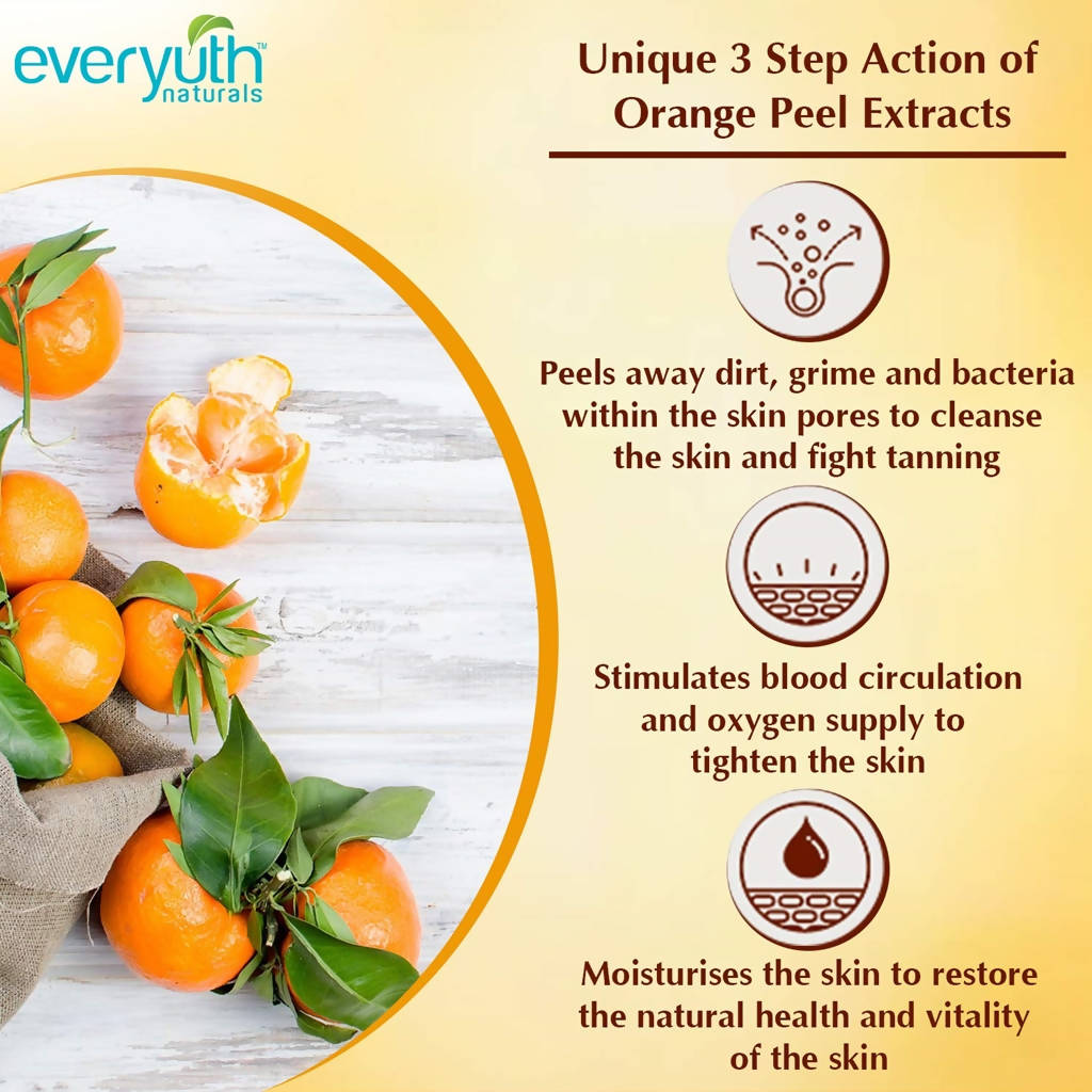 Everyuth Naturals Glow Orange Peel Off Mask