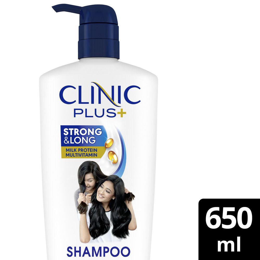 Clinic Plus Strong & Long, Milk Protein & Multi-Vitamin Health Shampoo