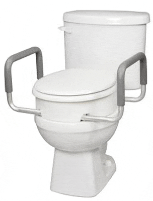 Carex Raised Toilet Seat Elevator with Handles B317-00