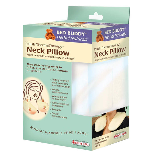 Bed Buddy Plush ThermaTherapy Neck Pillow, Carex