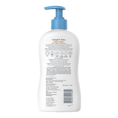 Cetaphil Baby Daily Lotion Organic Calendula (400 ml)