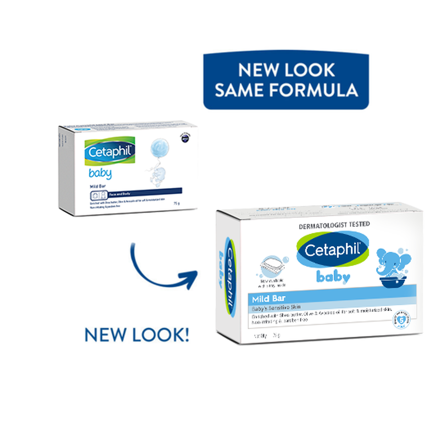 Cetaphil Baby Mild Bar (75 gm)