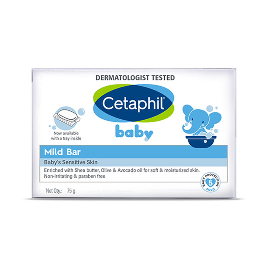 Cetaphil Baby Mild Bar (75 gm)
