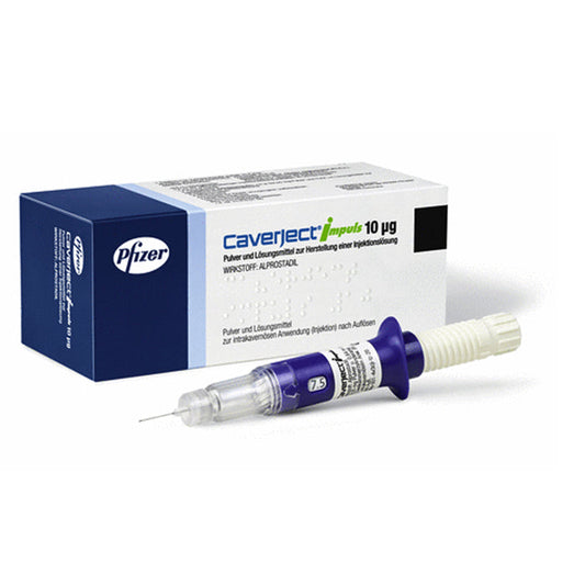 Caverject Impulse (Alprostadil for Injection) 20 mcg, 6/Box (RX)