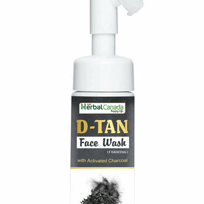 Herbal Canada D-Tan Foam Face Wash with Built in Face Brush