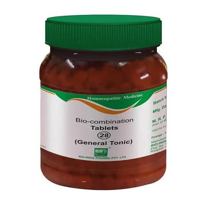 Bio India Homeopathy Bio-combination 28 Tabletts