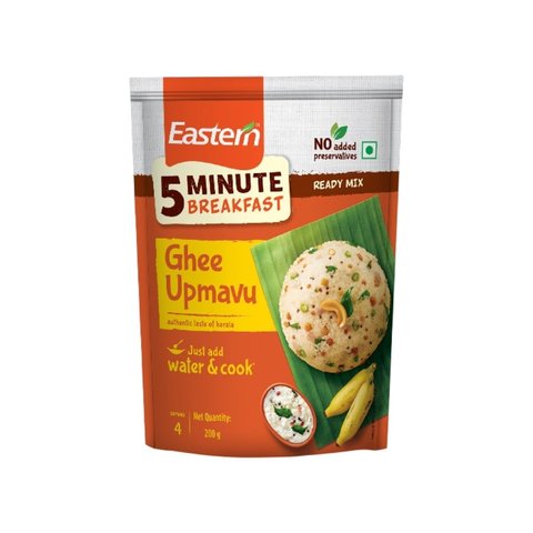 Eastern 5 Mins Instant Breakfast Ghee Upma Ready Mix-200g