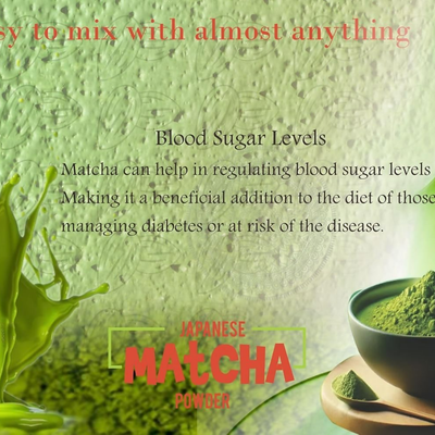 Eteasy Matcha Green Rose Petals Lemon Herbal Tea Powder