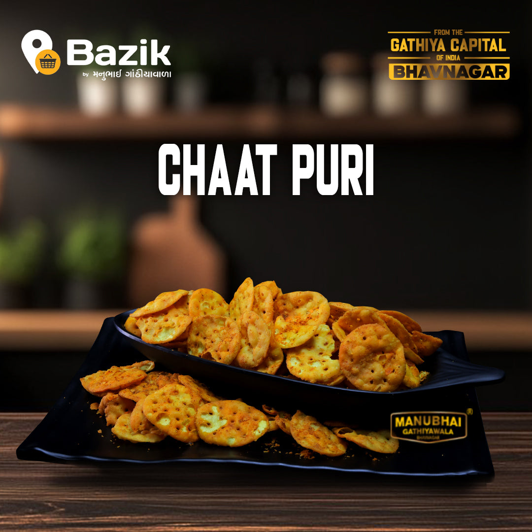 Manubhai Gathiyawala Chaat Puri | 400 gms