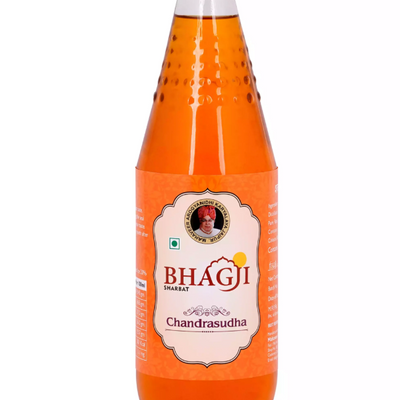 Bhagji Chandrasudha (Chandan Kesar) Sharbat- 750 ML