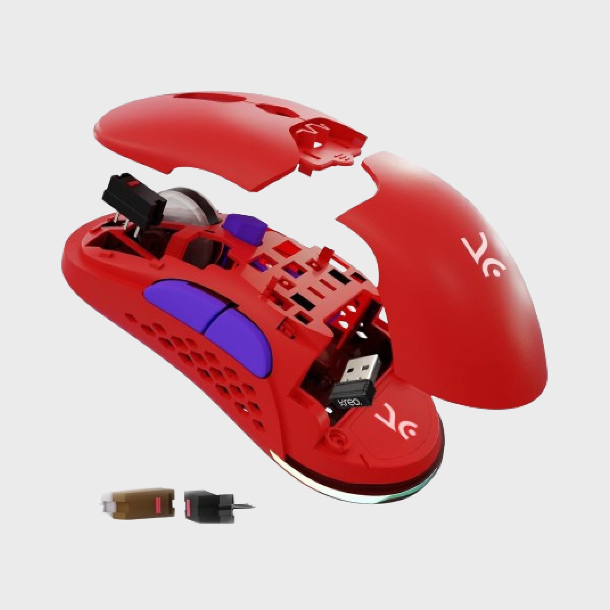 Chimera Red Wireless Gaming Mouse
