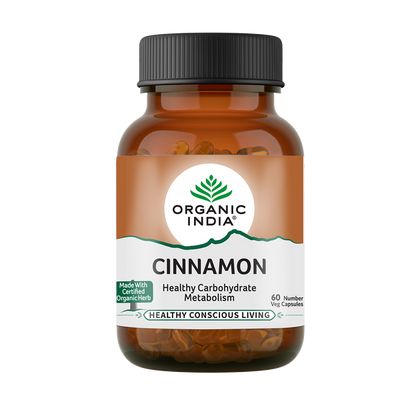 Organic India Cinnamon 60 Cap
