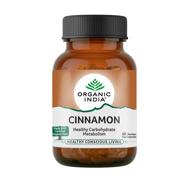 Organic India Cinnamon 60 Cap