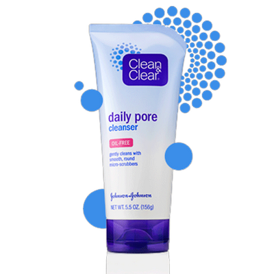 Clean and Clear Daily Pore Cleanser 5.5 oz