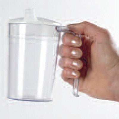 Clear Polycarb Spillproof Mug