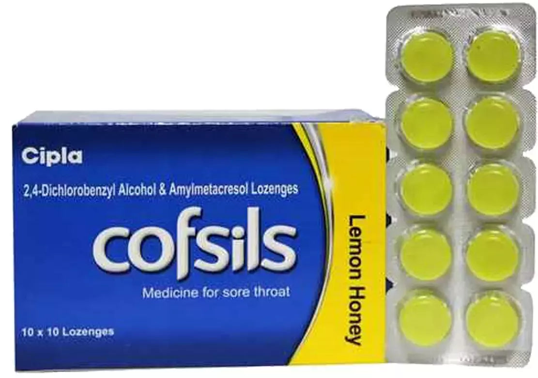 Cofsils Lozenges - Strip of 10 lozenges