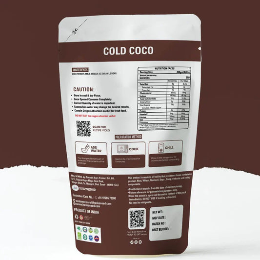 Fresh O Need Cold Coco Shake - Ready To Eat 250 gms