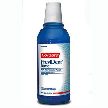 Colgate PreviDent Dental Oral Rinse, Cool Mint 16 oz (RX)