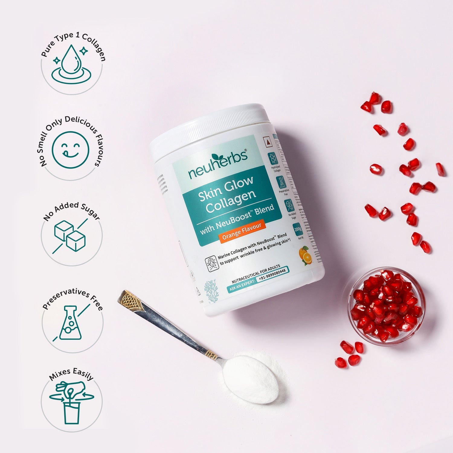 Skin Glow Collagen Powder for Glowing Skin