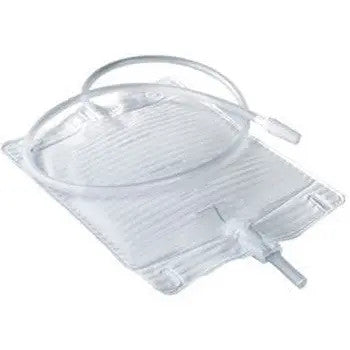 Conveen Bedside Leg Bag with Attached Extension Tubing