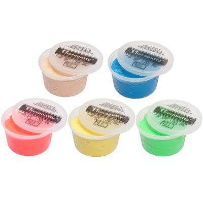 Theraputty Hand Therapy Exercise Putty, 6-Level Set