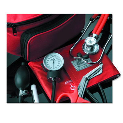 Emergency Response Fanny Pack Kit, Stethoscope, BP, Penlight,Scissors