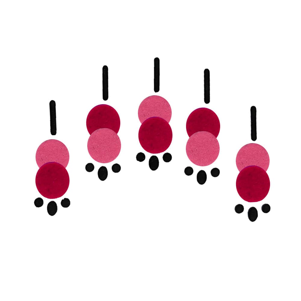 Comet Busters Stylish Pink Bindis (20mm) (BIN1741) – Himkhand