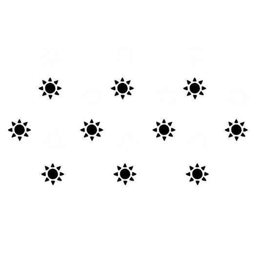 Comet Busters Traditional Black Bindi (BIN076)