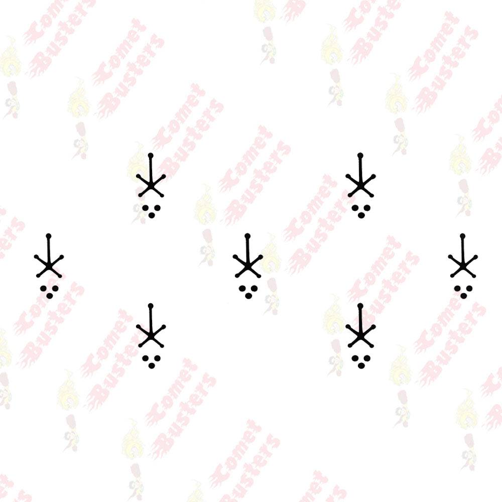 Comet Busters Traditional Black Bindi (BIN1039)