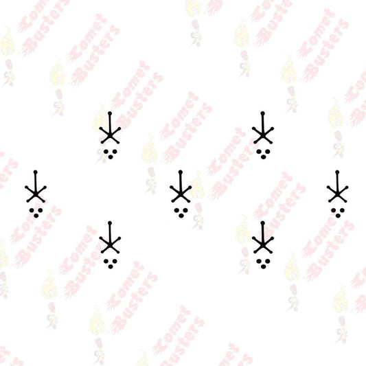 Comet Busters Traditional Black Bindi (BIN1039)