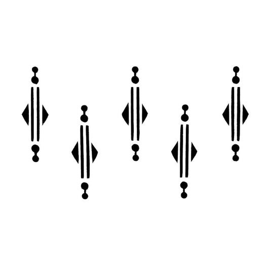 Comet Busters Traditional Black Bindi (BIN169)