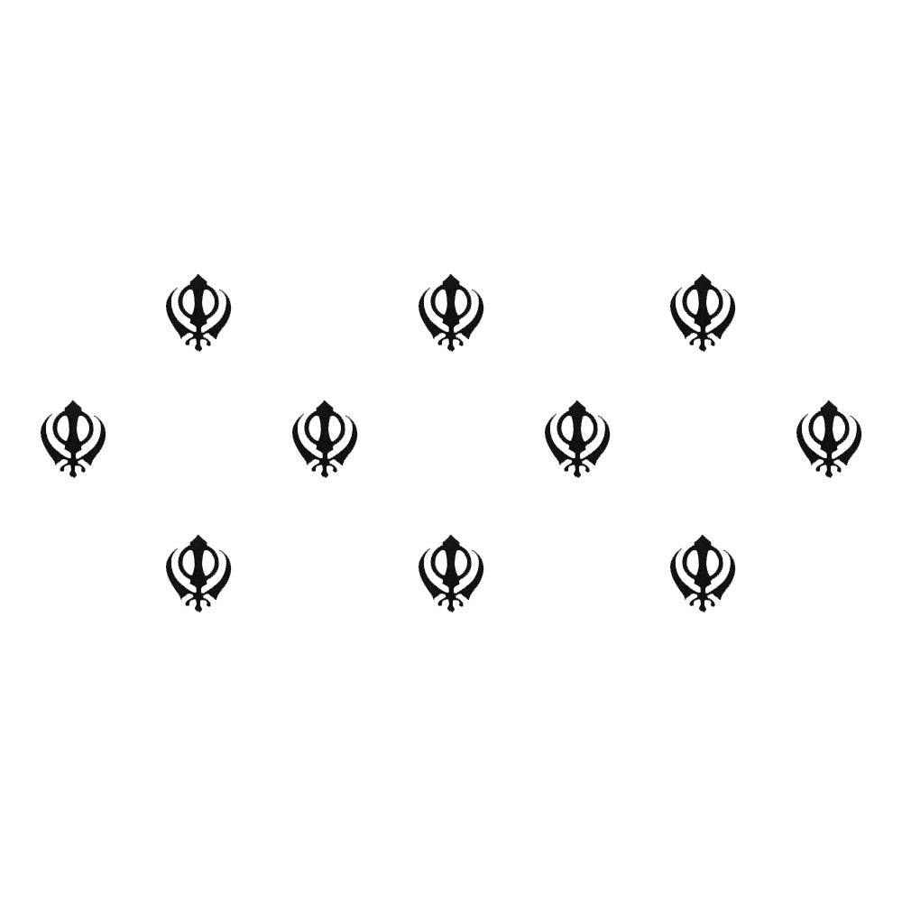 Comet Busters Traditional Black Bindi (BIN393)