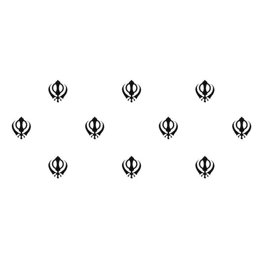 Comet Busters Traditional Black Bindi (BIN393)