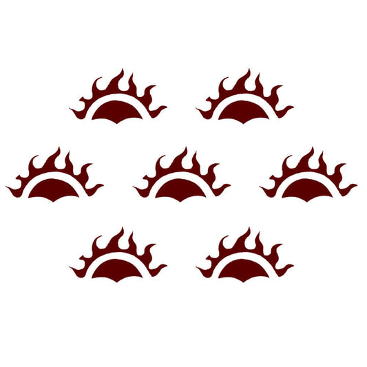 Comet Busters Traditional Maroon Sun Bindis (BIN1248)