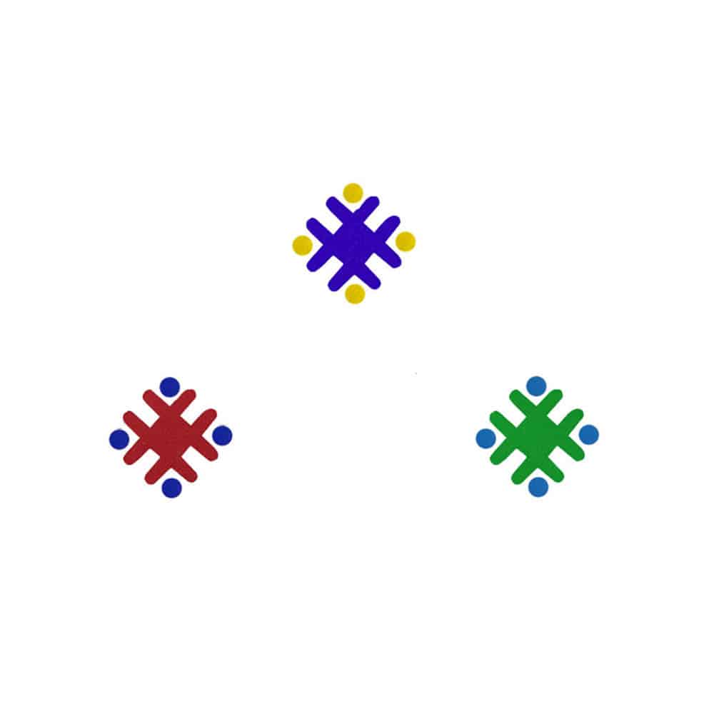 Comet Busters Traditional Multicolor Bindi (BIN1045)