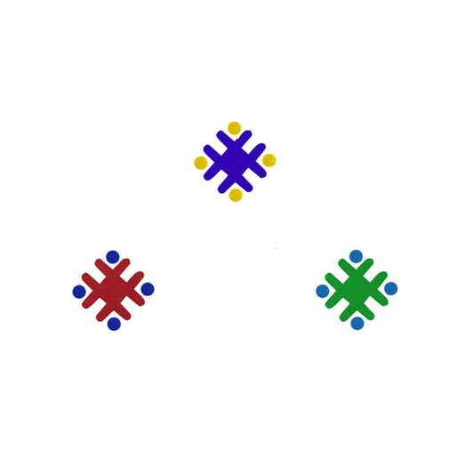Comet Busters Traditional Multicolor Bindi (BIN1045)