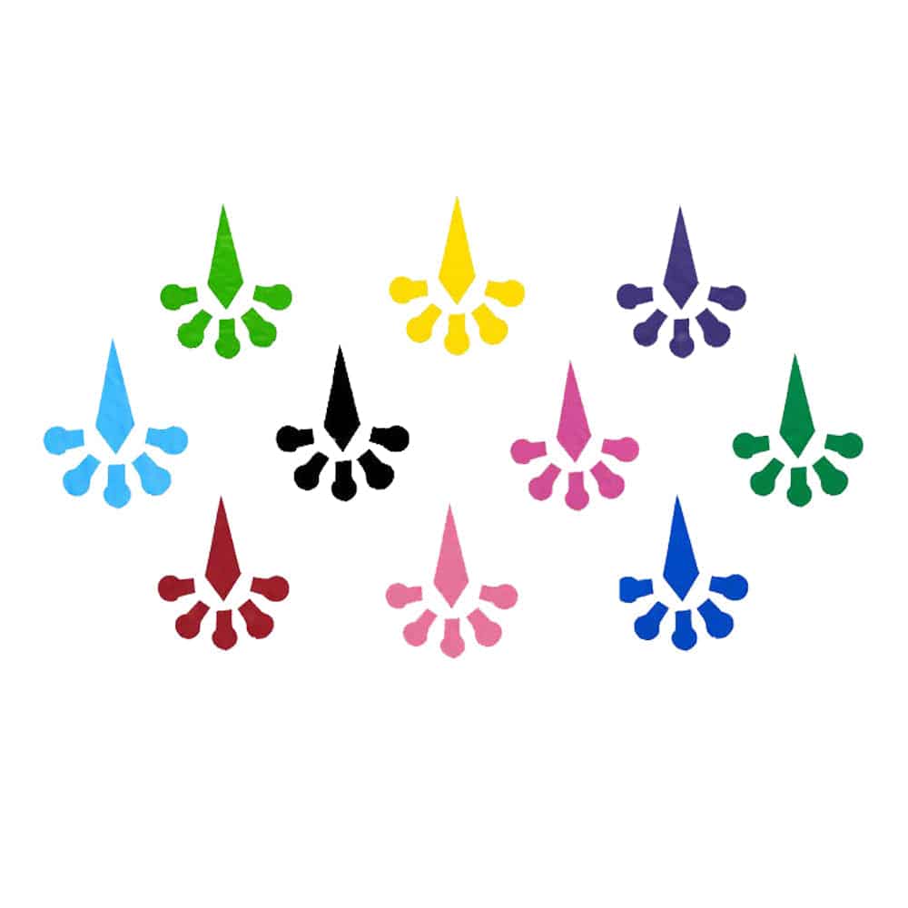 Comet Busters Traditional Multicolor Bindi (BIN277)