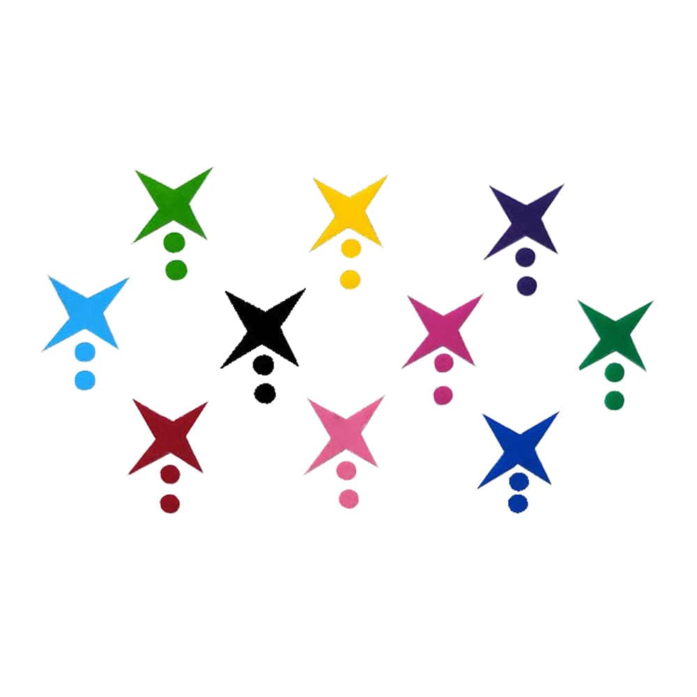 Comet Busters Traditional Multicolor Bindi (BIN280)