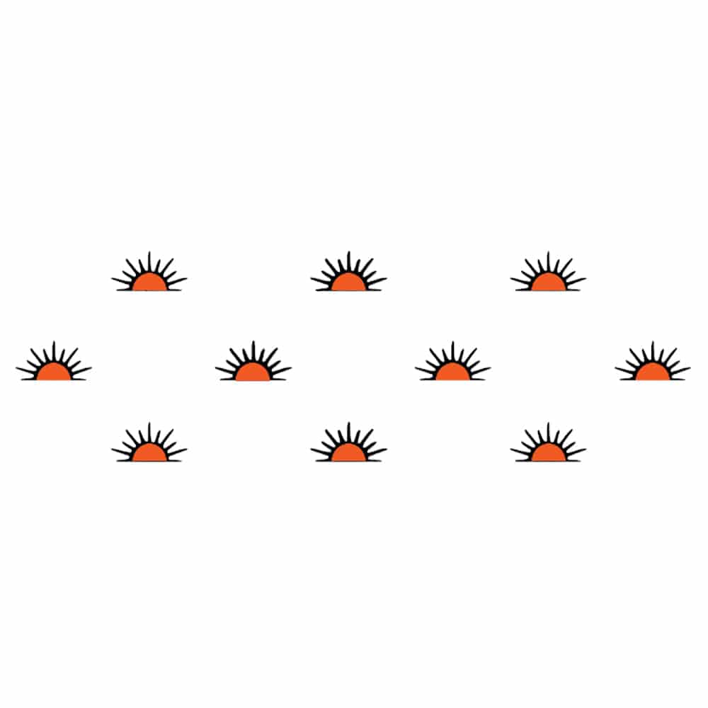 Comet Busters Traditional Orange Bindi (BIN1053)