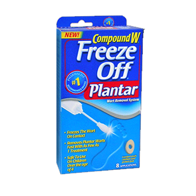 Compound W Freeze Off Plantar Wart Removal System, 8 Treatments