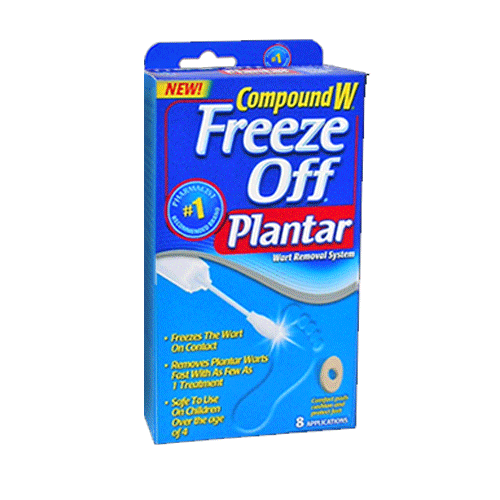 Compound W Freeze Off Plantar Wart Removal System, 8 Treatments