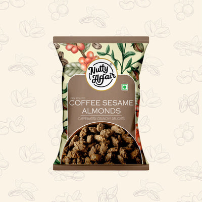 Nutty Affair Coffee Sesame Almond 105 gms (Pack Of 3- Each 35 gms)