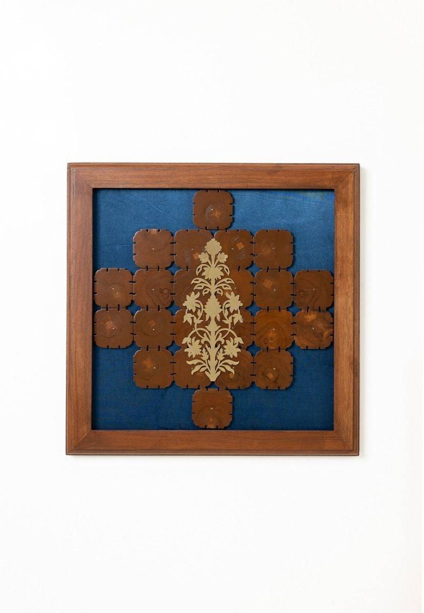 Tree of Life Brass Cutting Wall Frame