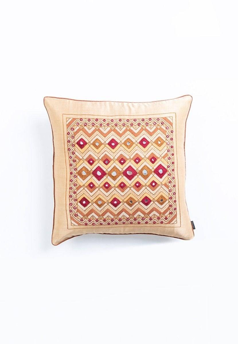 Beige Cushion Cover