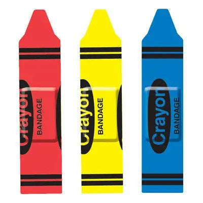 Crayon Adhesive Bandages 100 Count