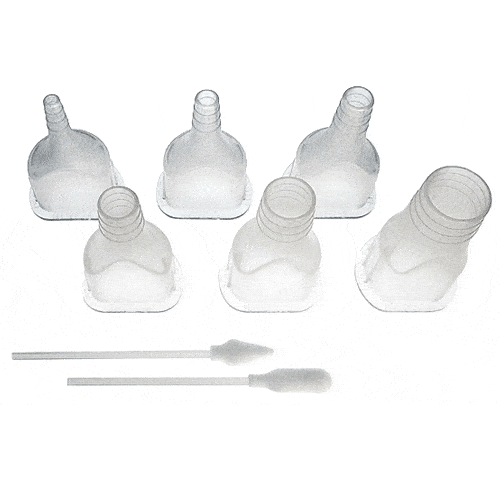 CryoDose Reusable Cryosurgical Treatment Kit with 162 mL Canister, 6 Cones, 20 Arrow Buds and 20 Round Buds